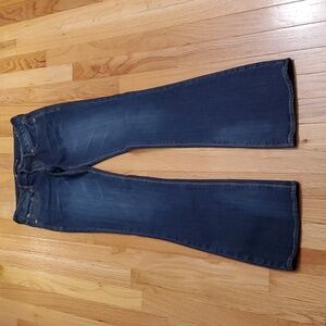 Express Stella Boot Cut Low Rise Jeans
